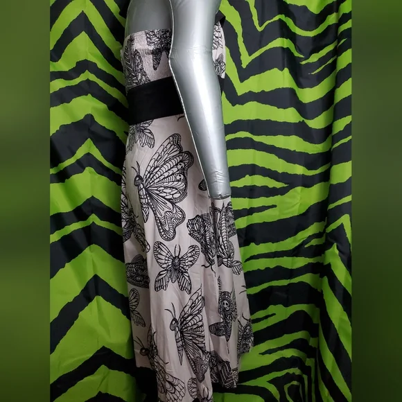 Banjocake Moth Halter Dress size L - Picture 4 of 11
